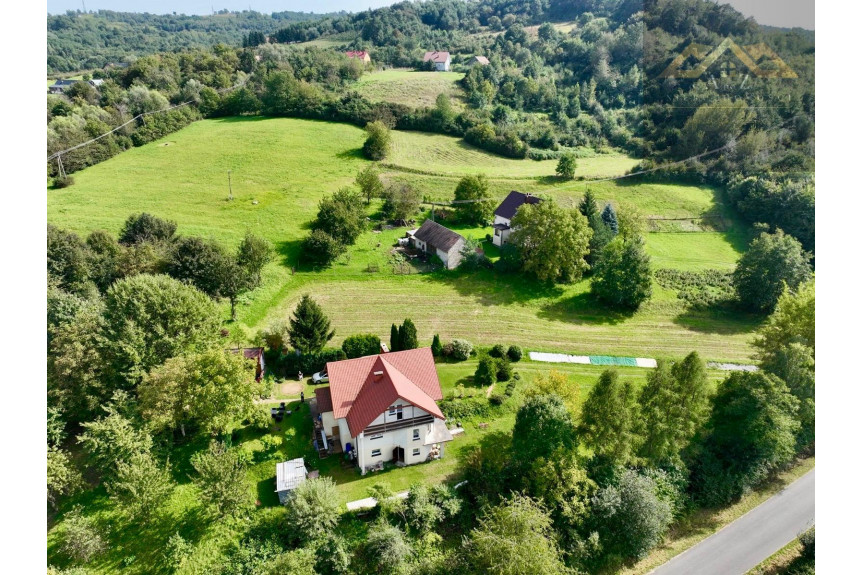 tarnowski, Pleśna, Szczepanowice, Dom z widokiem nad Dunajec